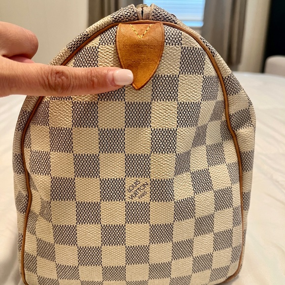 Louis Vuitton Damier Azur Canvas Speedy 30 - Picture 2 of 11